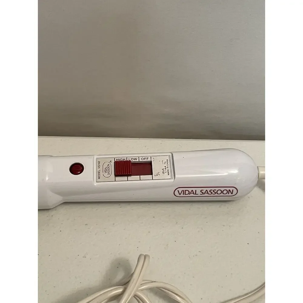 Vintage Vidal Sassoon 3/4”‎ Professional Brush Curling Iron 1997 VS-162C